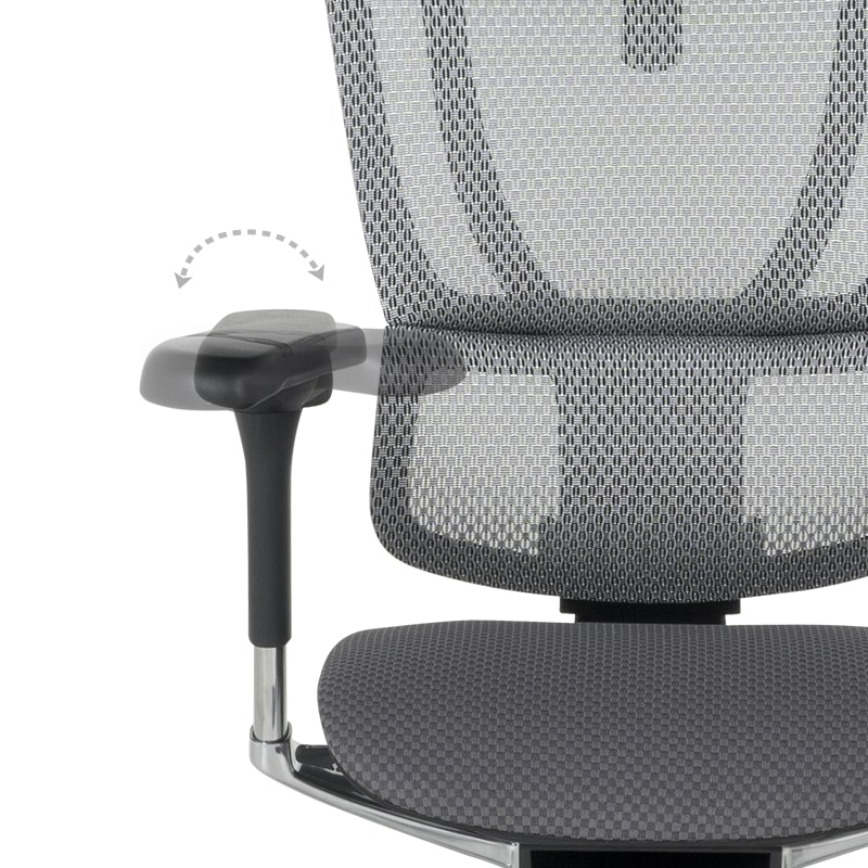 Ергономичен стол Carmen IOO Elite 2 сив